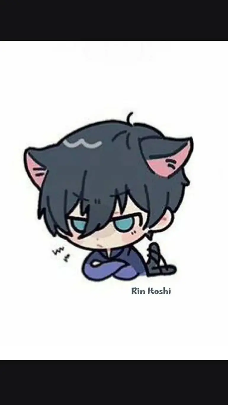 ai character: Lil cat Rin Itoshi background