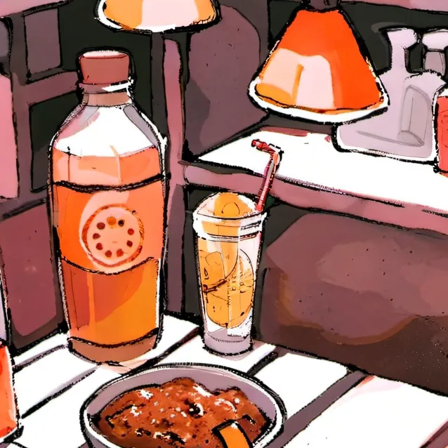 chat with ai character: dw but burger shop