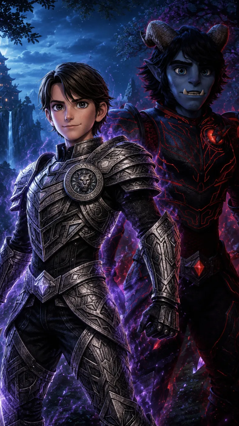 ai character: Trollhunters Arc background