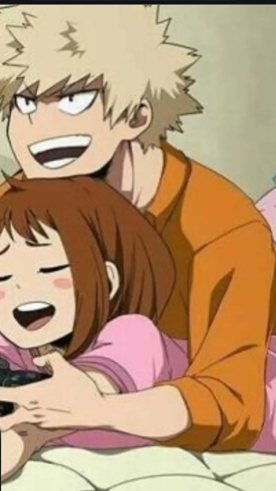 ai character: Bakugo×Uraraka background