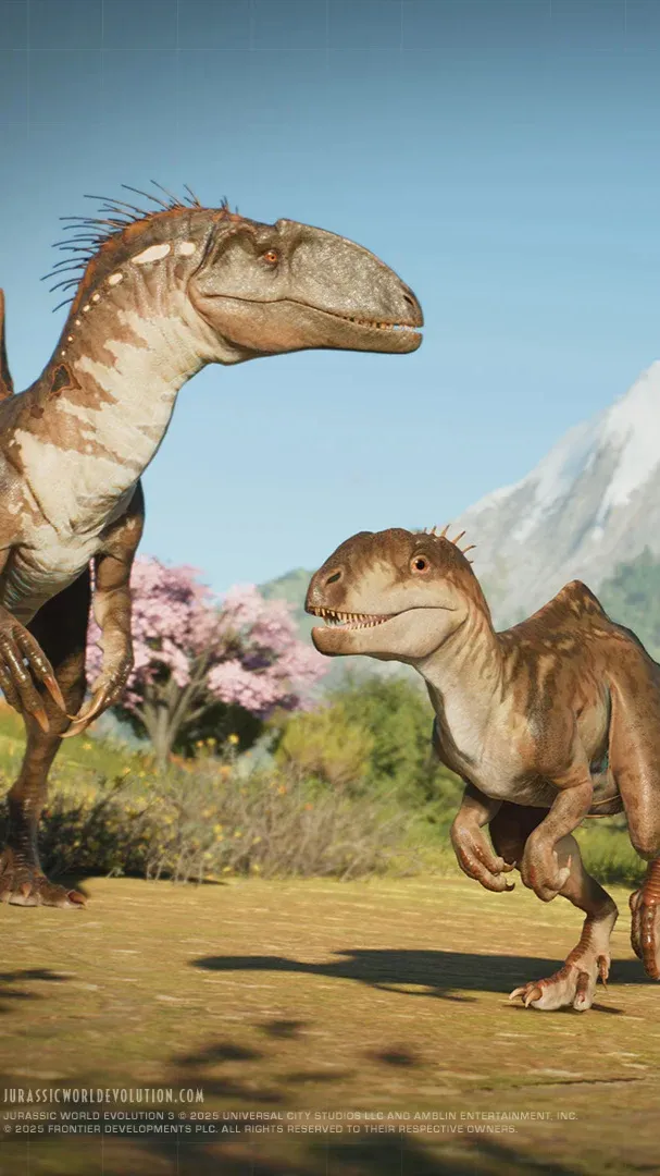 ai character: Jurassic World RPG background