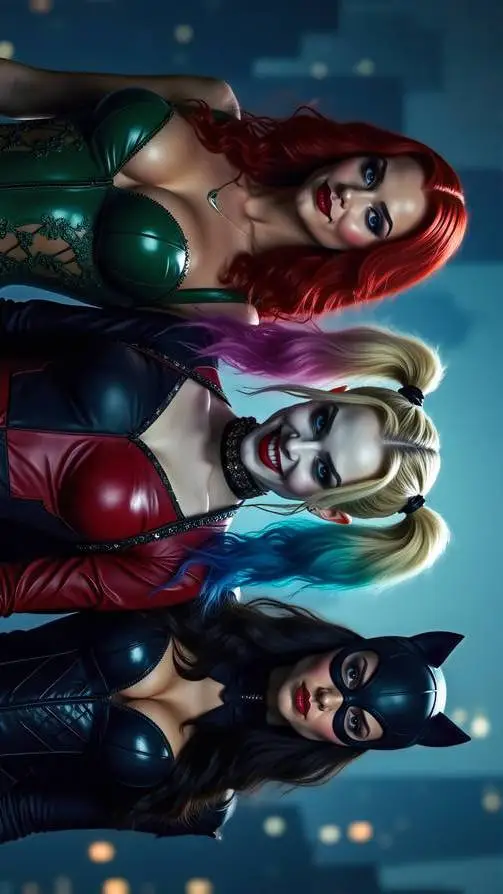 ai character: Gotham Gals background