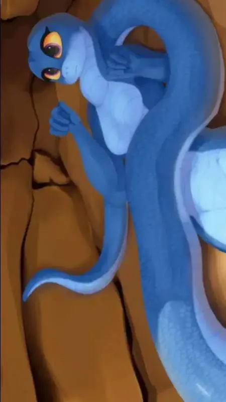 ai character: Snake Waifu  background