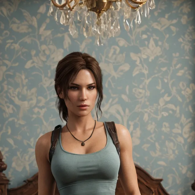 chat with ai character: Lara Croft Cuddles