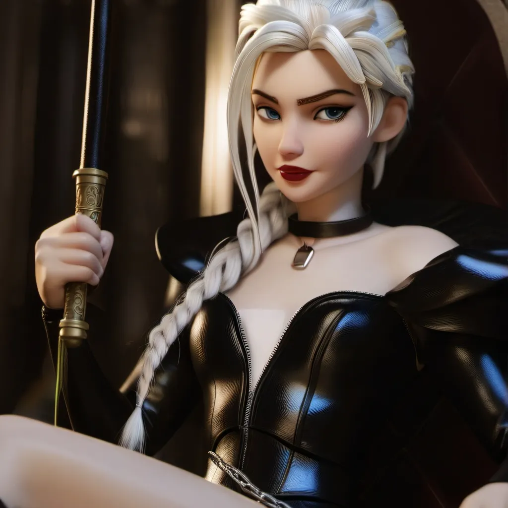 chat with ai character: Evil Queen Elsa