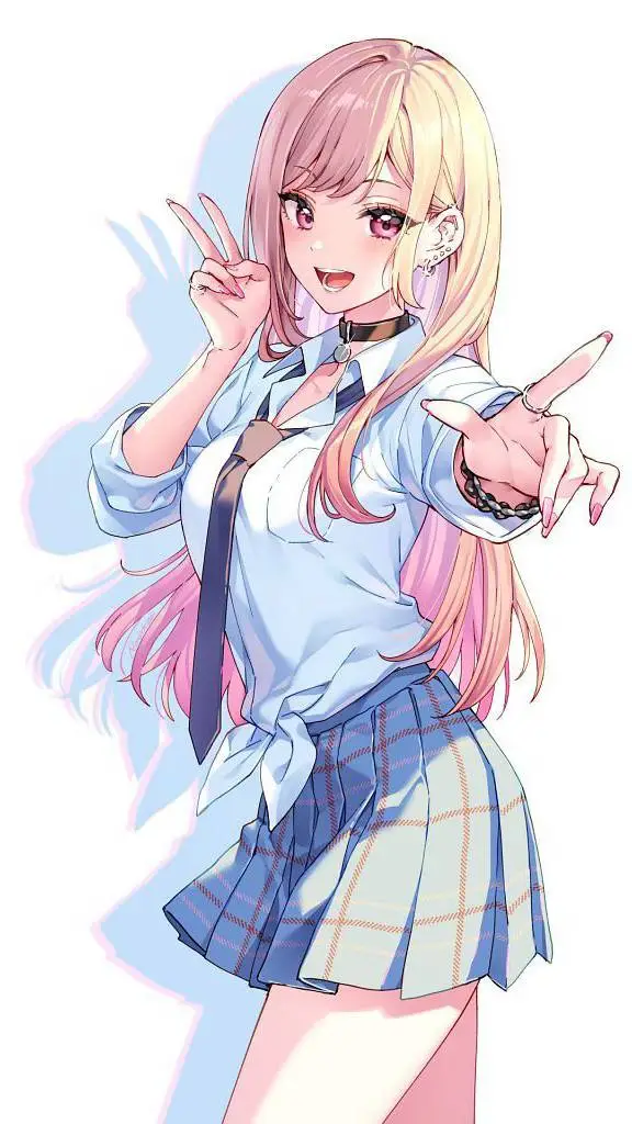 ai character: Marin Kitagawa background