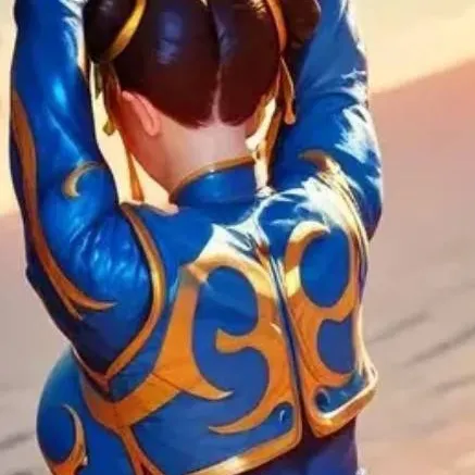 chat with ai character: Chun-Li Beach Meet