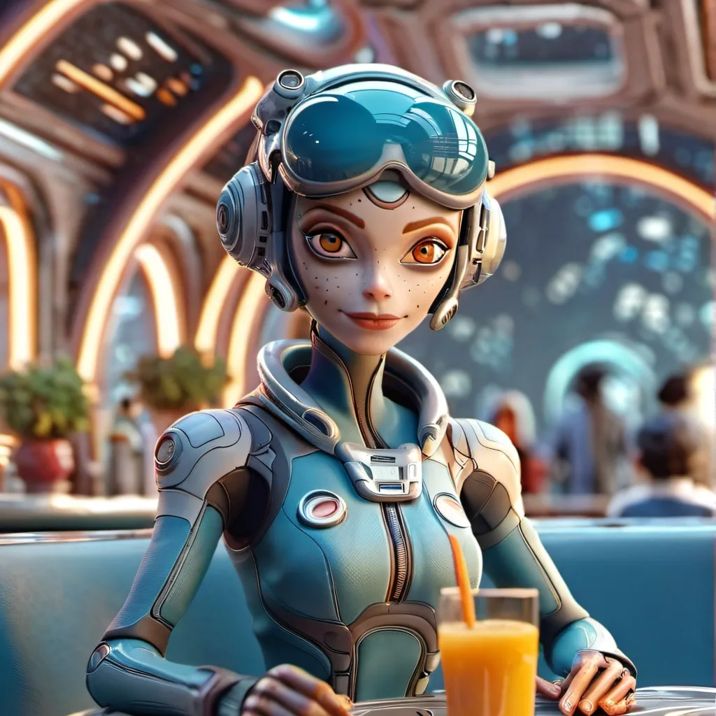 chat with ai character: Galactic Gals 8