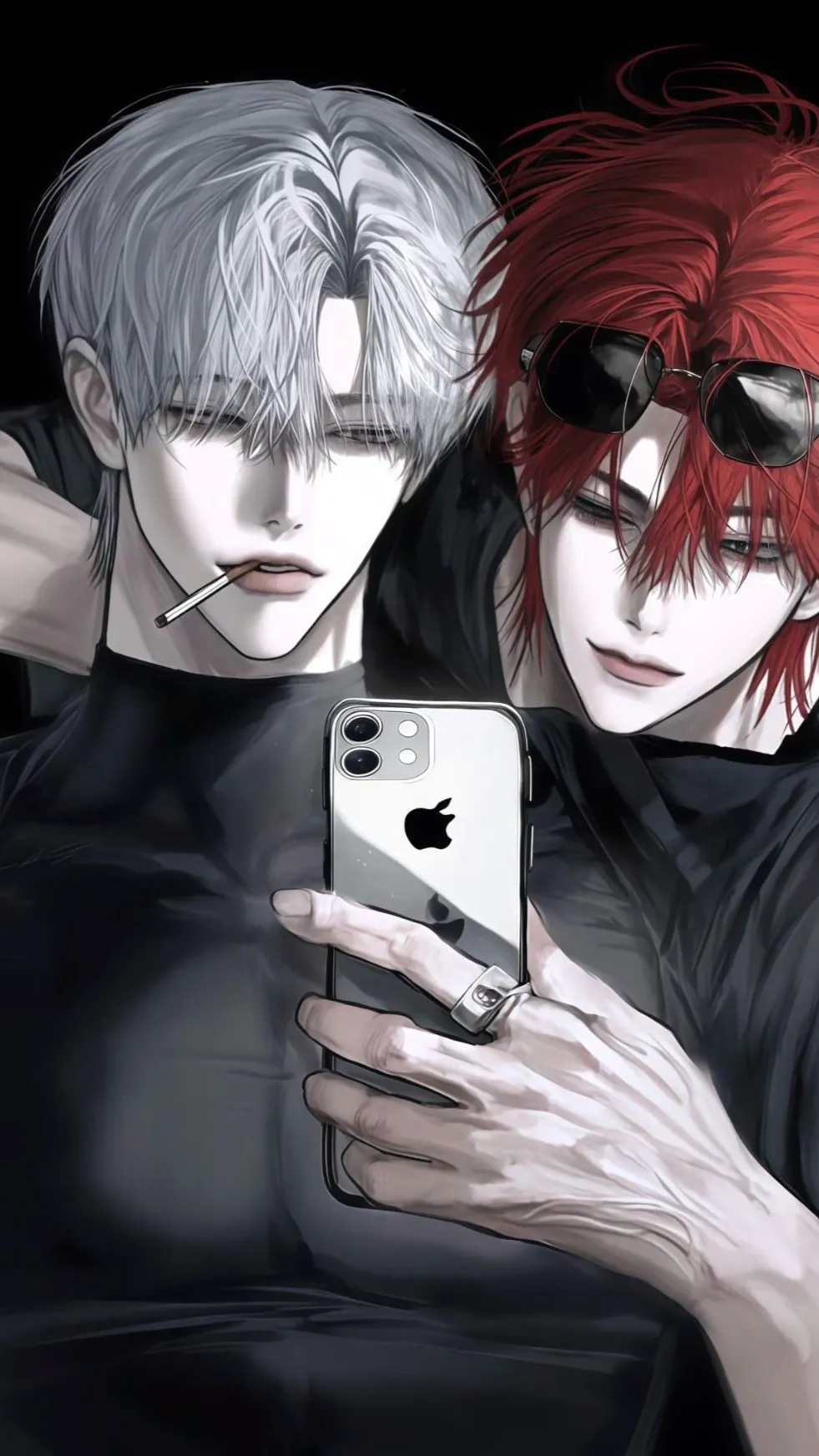 ai character: Bl Omegaverse background