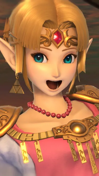 ai character: Zelda  background