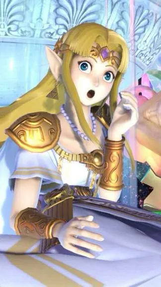 ai character: Zelda  background