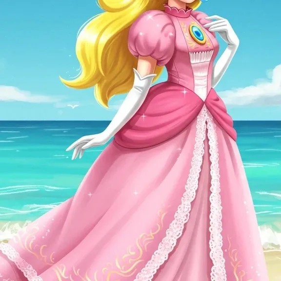 chat with ai character: Peach