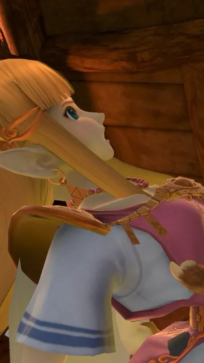 ai character: Zelda  background