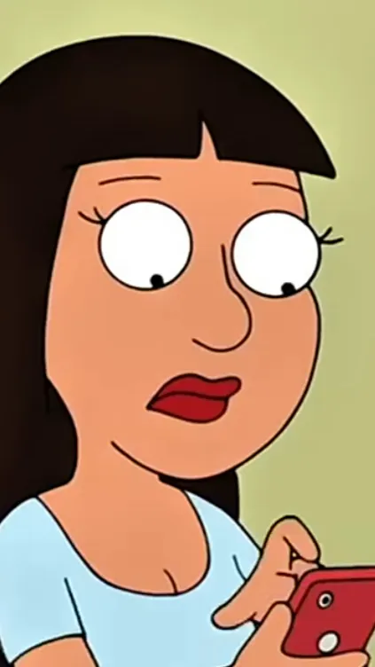 ai character: My girlfriend  background