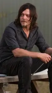 ai character: Daryl dixon  background