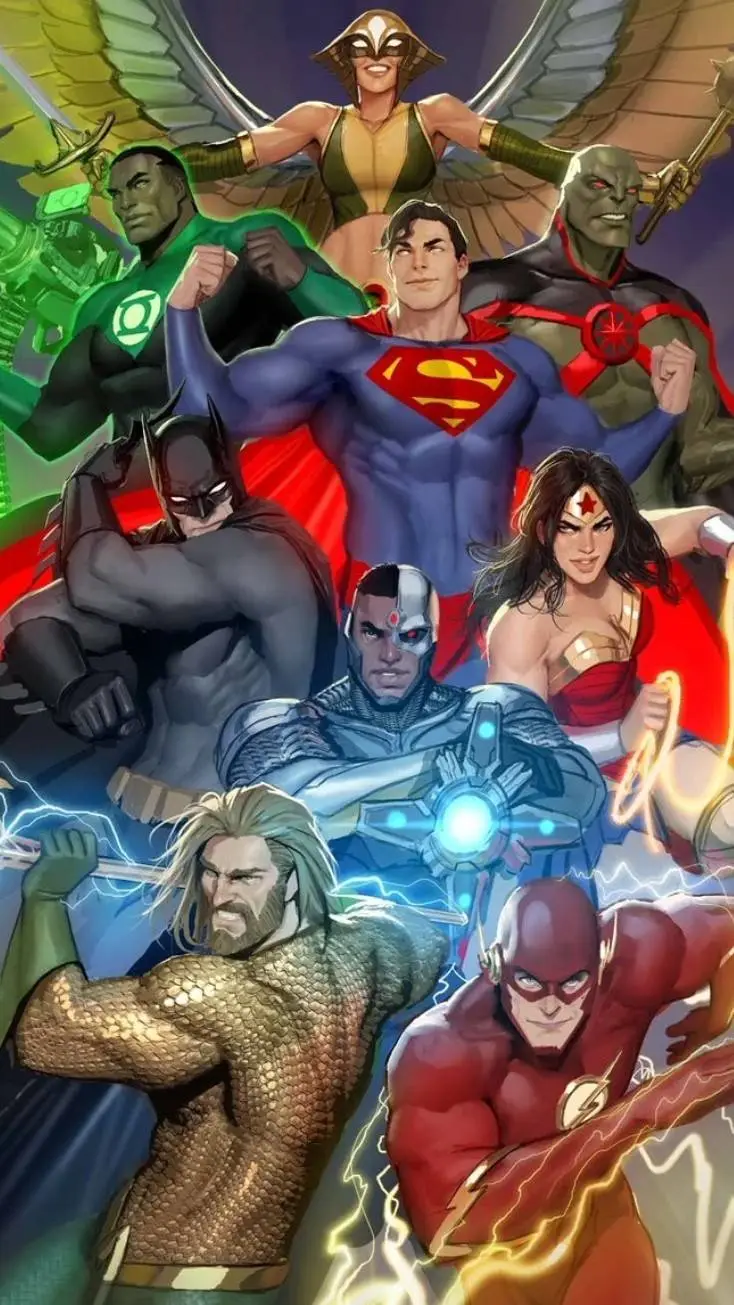 ai character: Justice leauge background