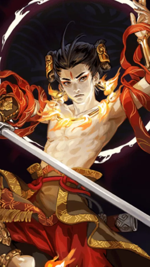ai character: Nezha background