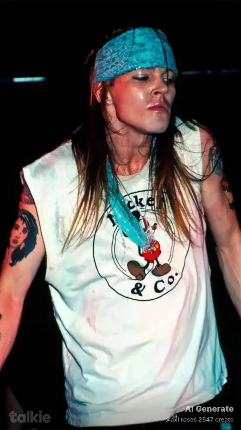 ai character: Axl Rose background