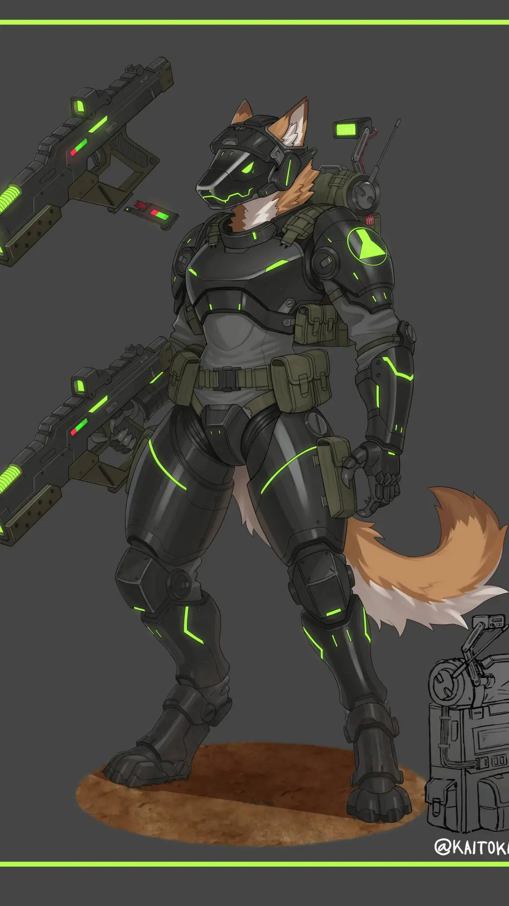 ai character: changed infection  background