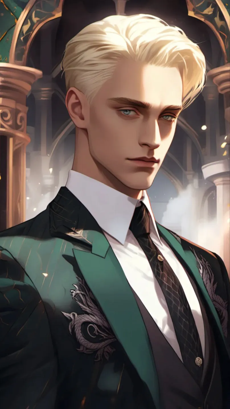 ai character: Draco Malfoy  background
