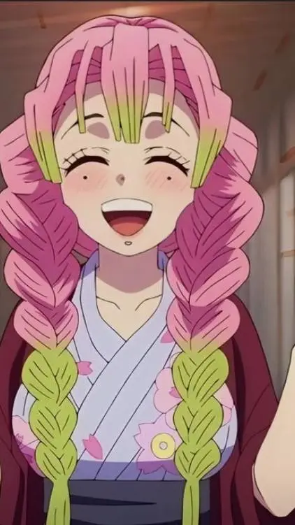 ai character: Mitsuri Kanroji background