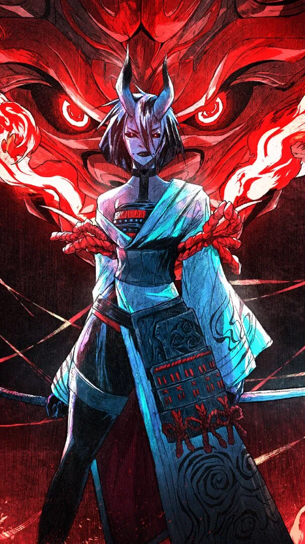 ai character: The night rose background