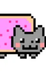 ai character: Nyan cat background