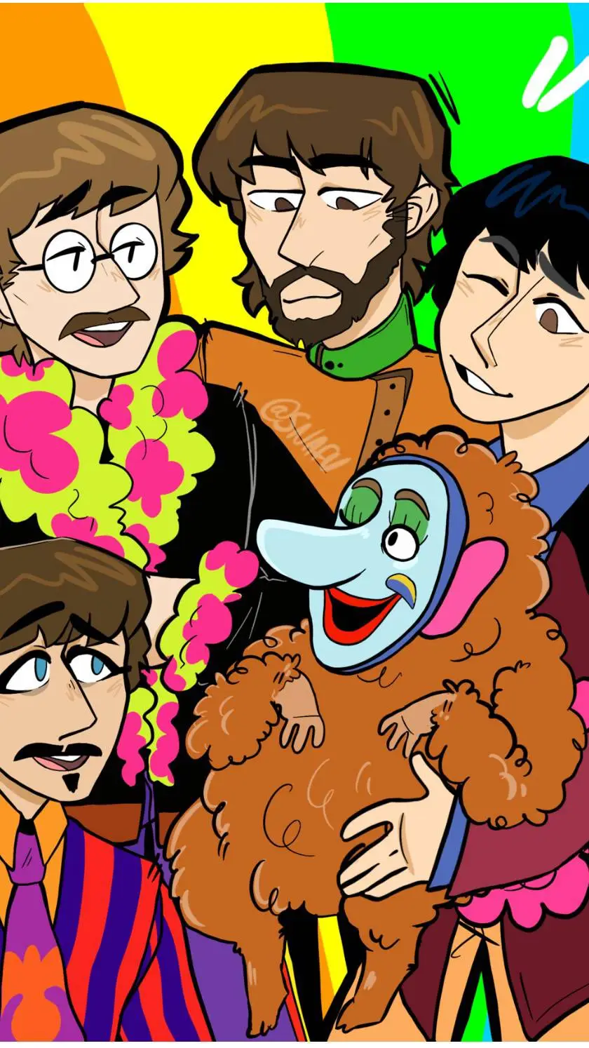 ai character: YELLOW SUBMARINE!! background