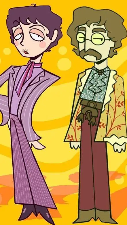 ai character: The Beatles!!! background