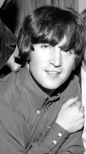 ai character: John Lennon!!!!! background