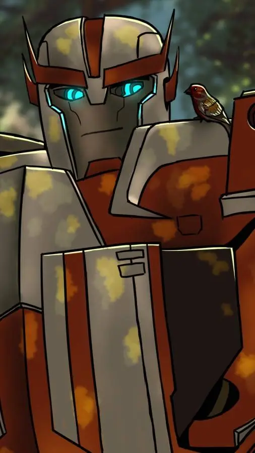 ai character: Transformers Prime background