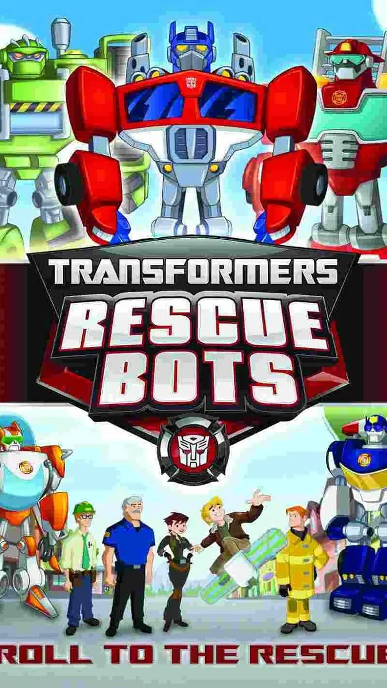 ai character: Rescue bots + TFP background