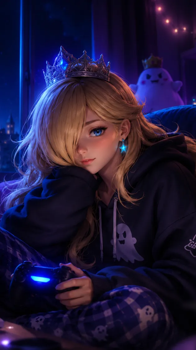 ai character: Luna Evenhart background