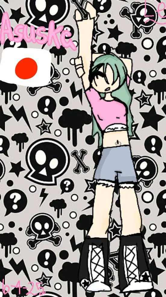 ai character: asuska >:[ background