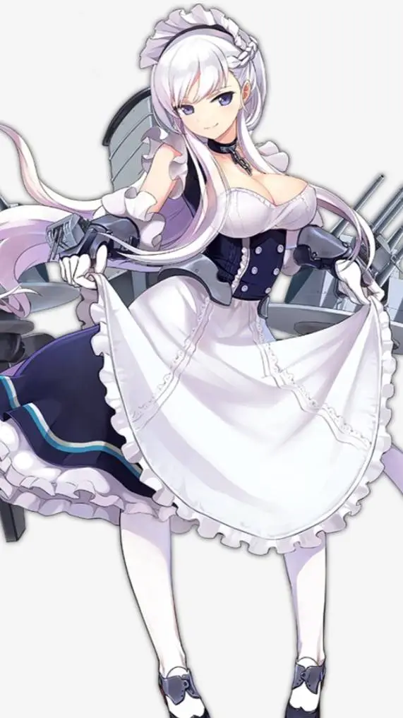 ai character: Belfast (AL) background