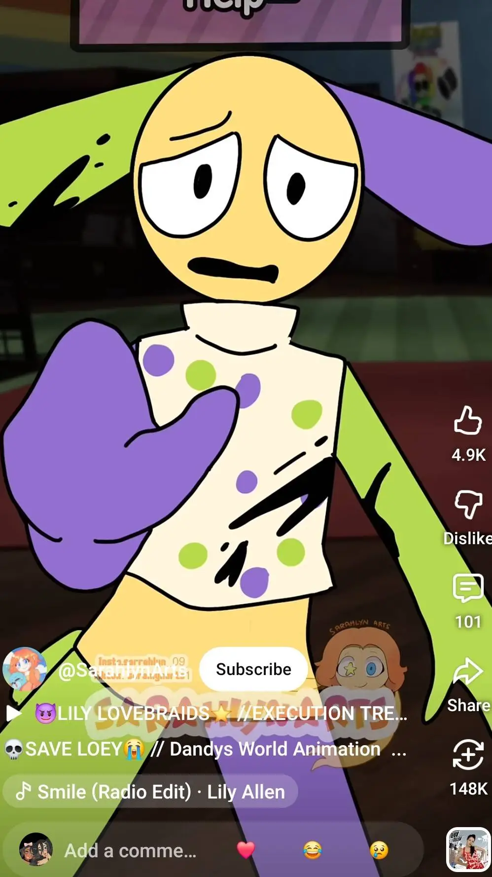 ai character: looey background