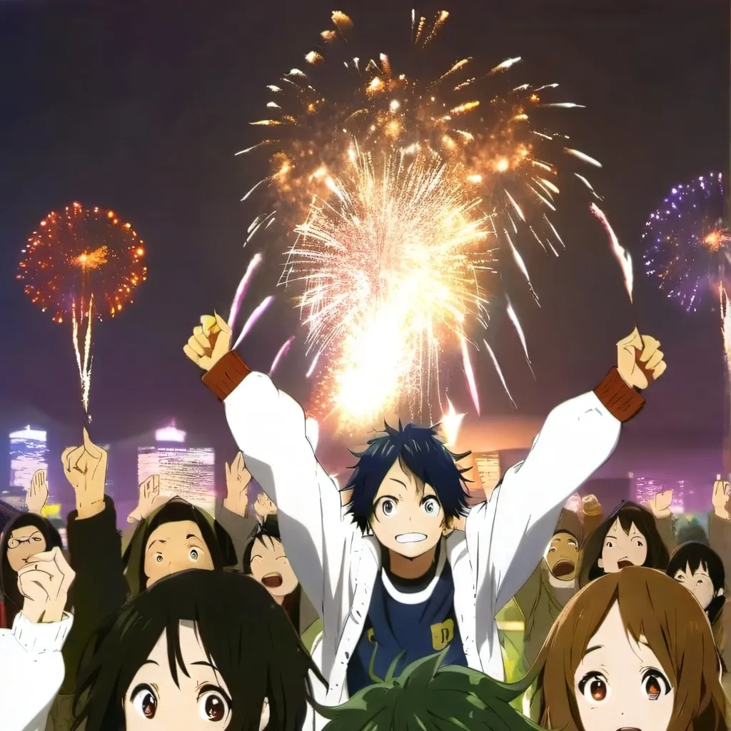 chat with ai character: Mha New Years!