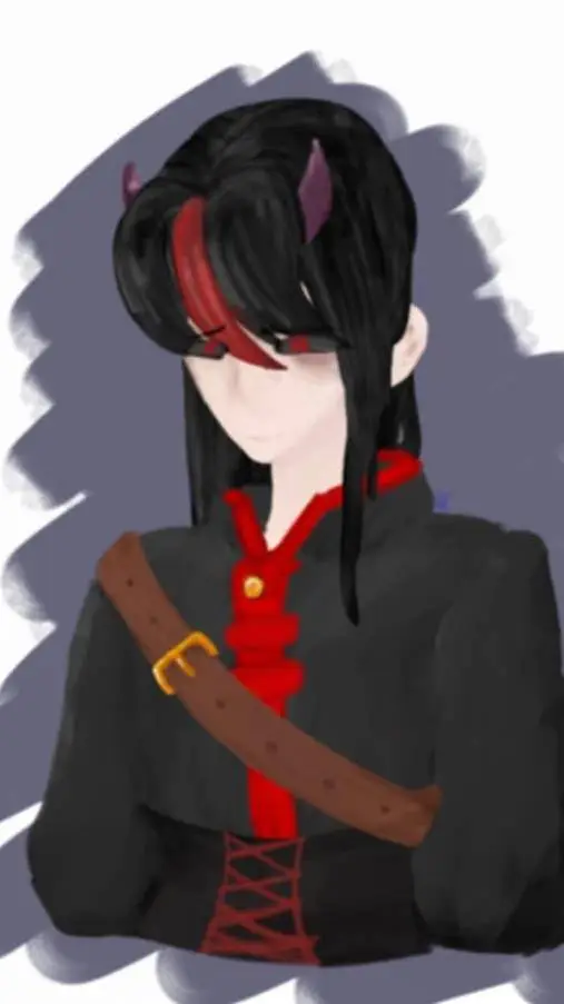ai character: Vermeil background