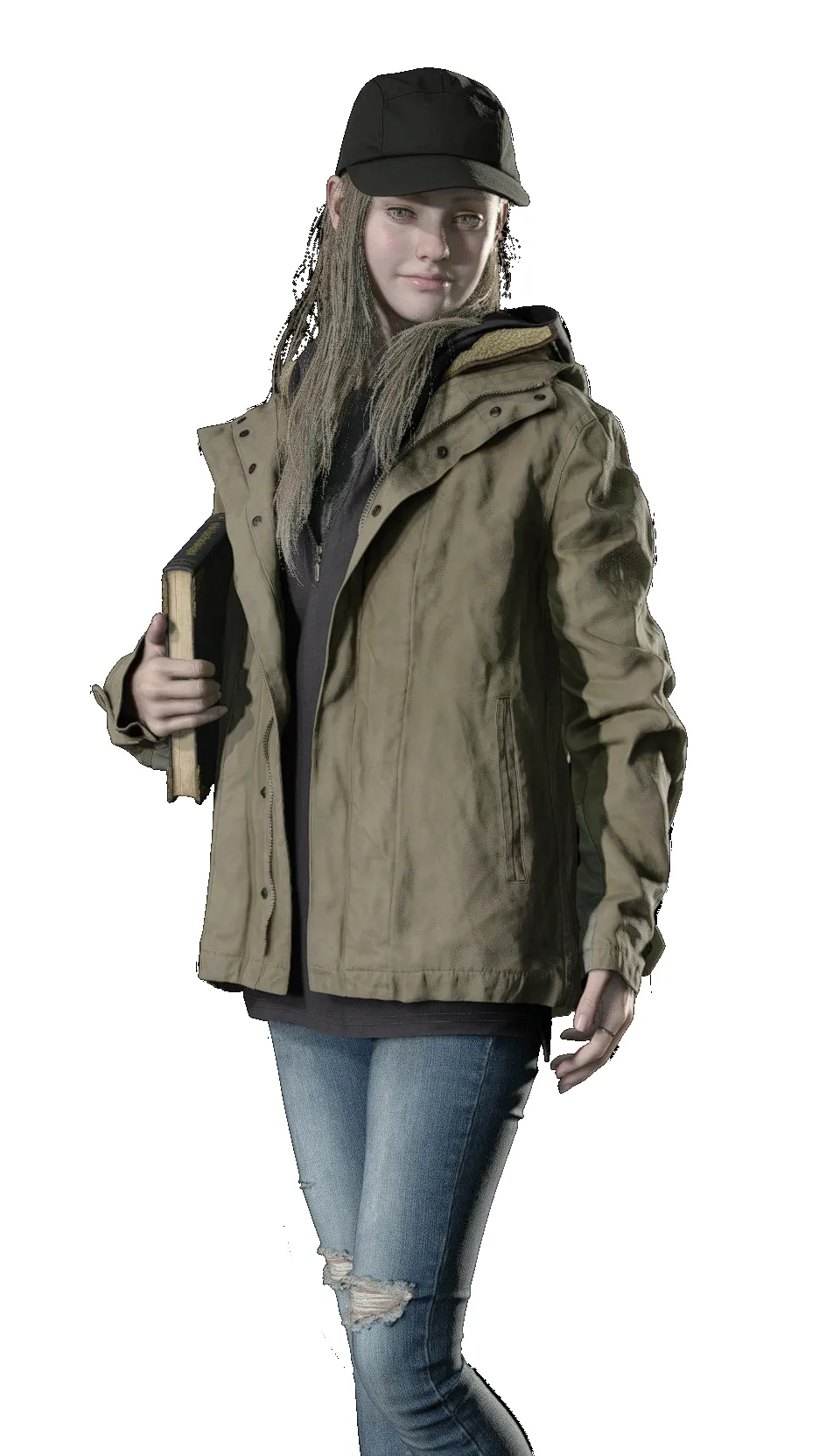 ai character: Rosemary winter background