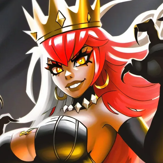 chat with ai character: giant dry bowsette