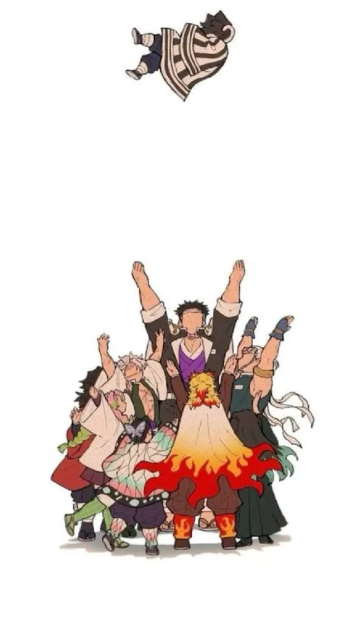 ai character: hashira as kids background