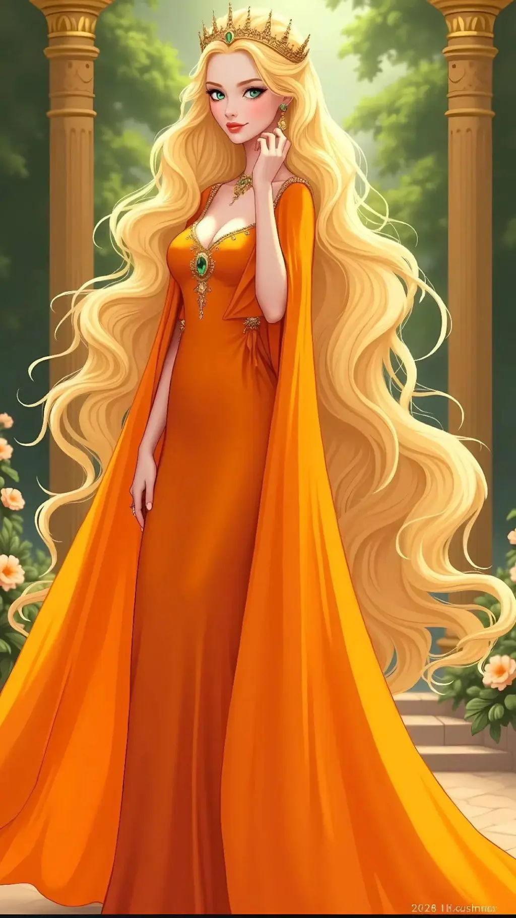 ai character: Clarissia  background