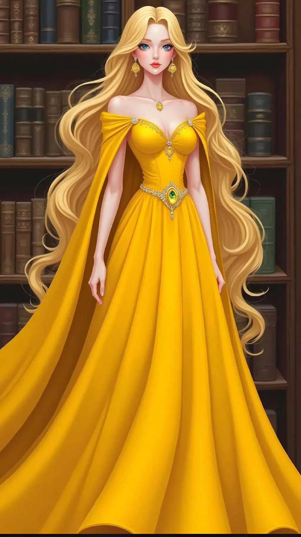 ai character: Diandra  background