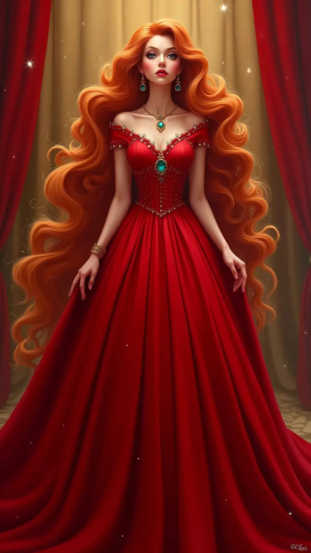 ai character: Regina  background