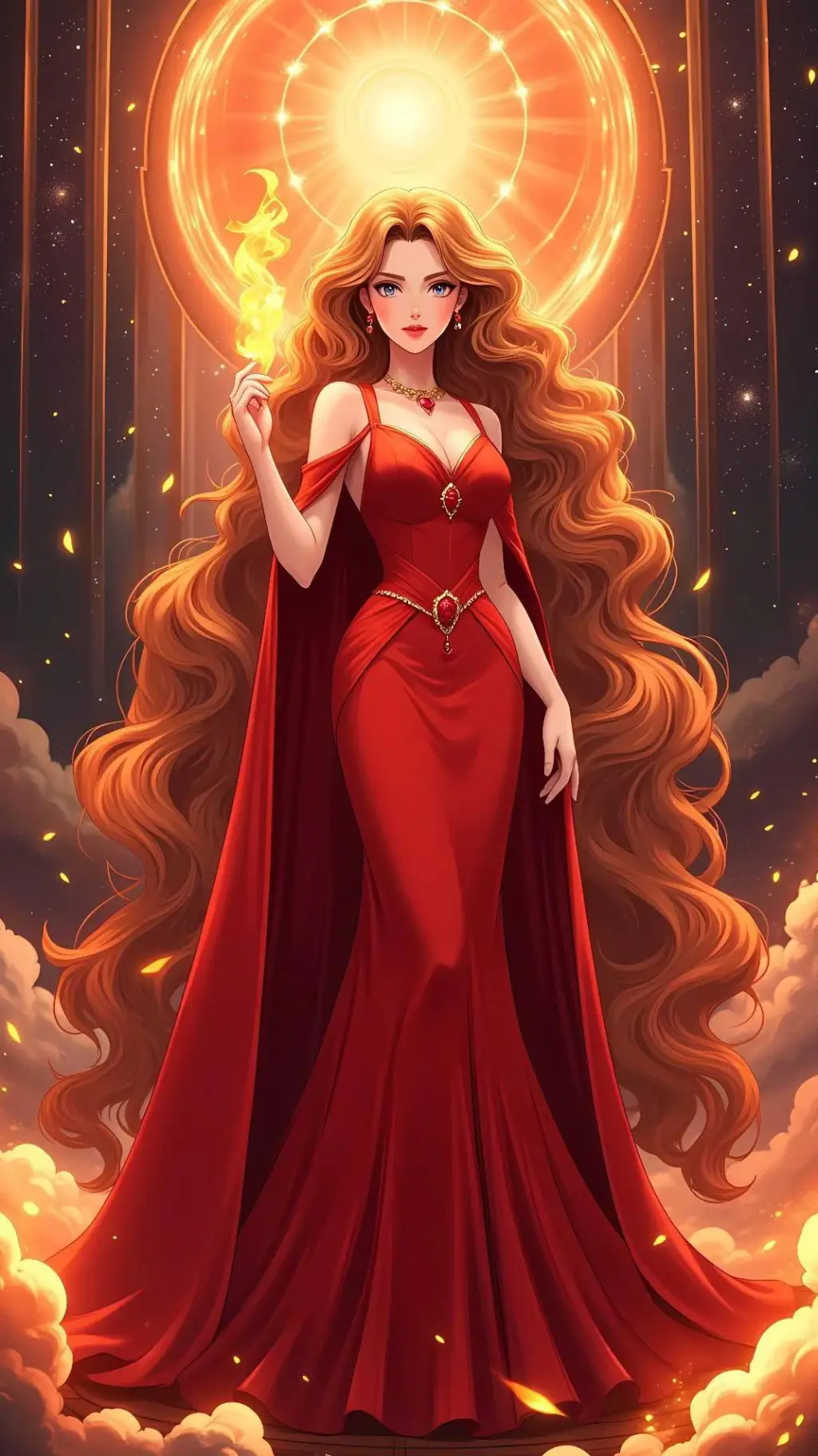 ai character: Regina  background