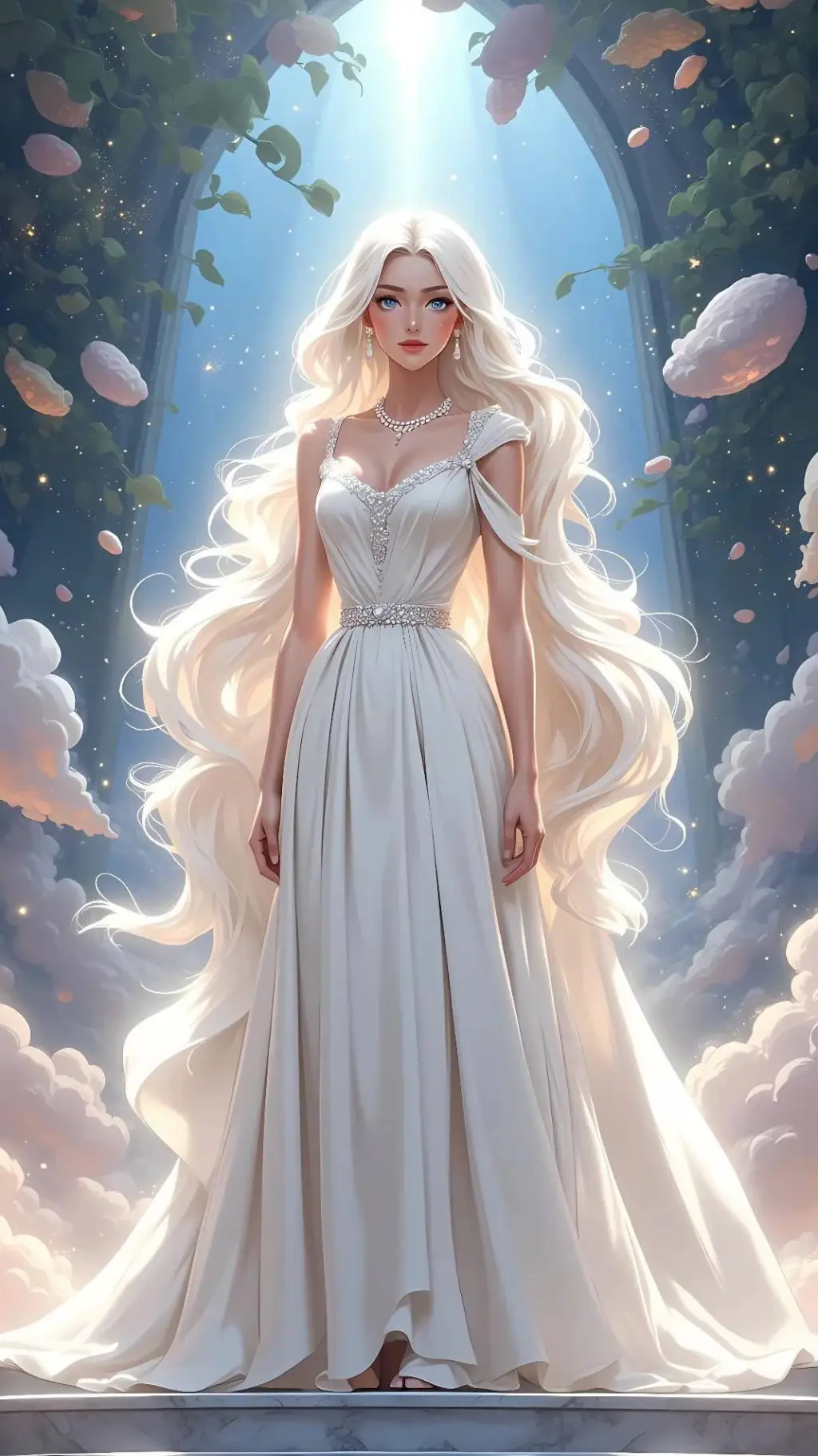 ai character: Miranda  background