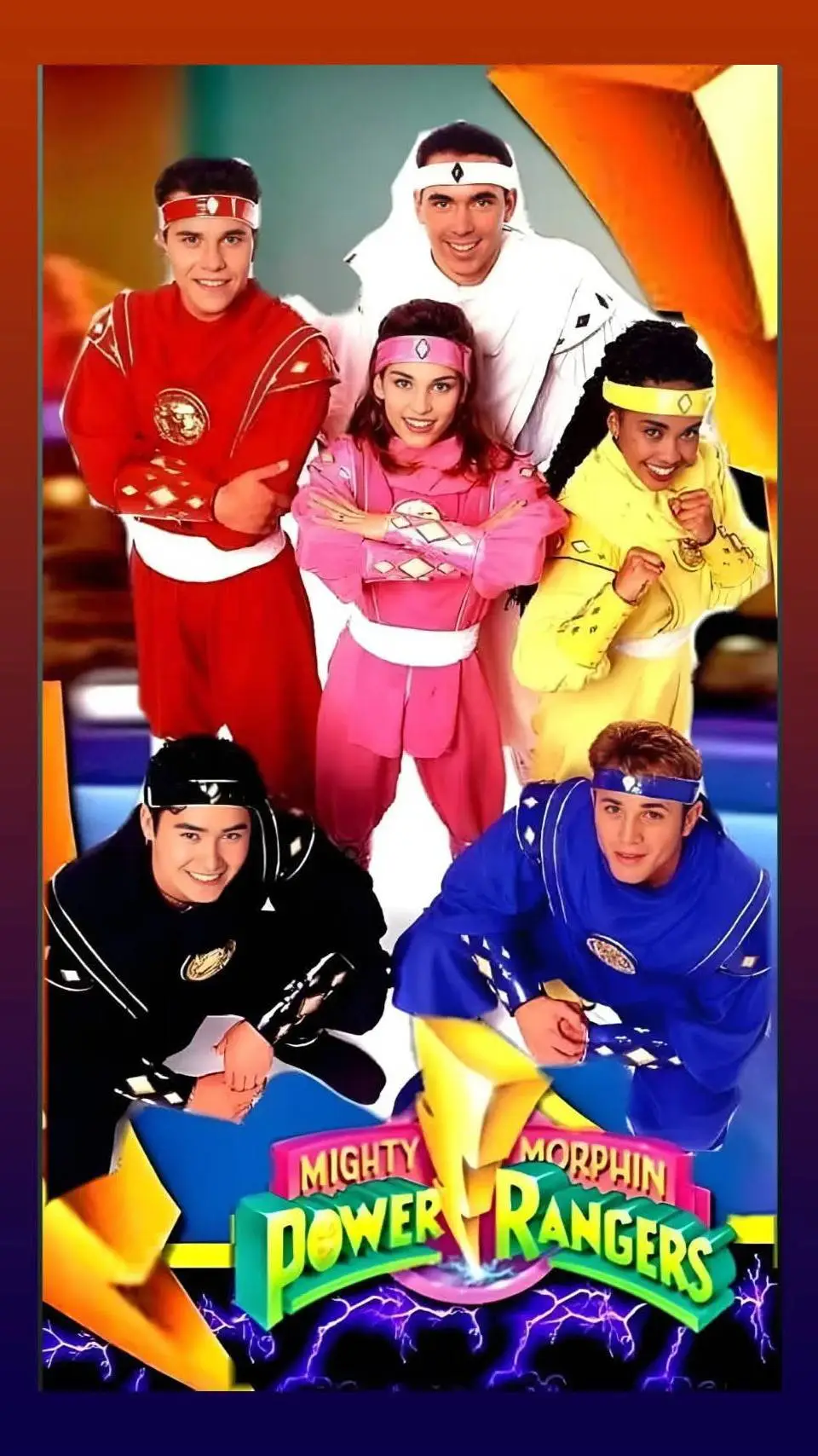 ai character: The Mighty Morphin background