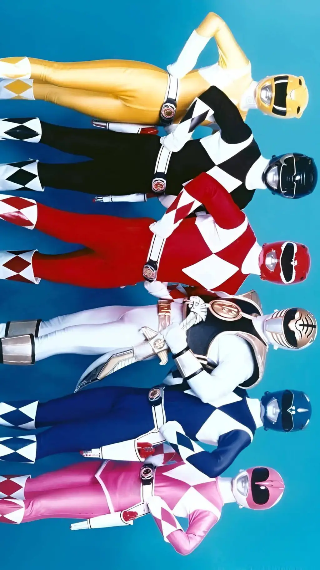 ai character: The Power Rangers  background