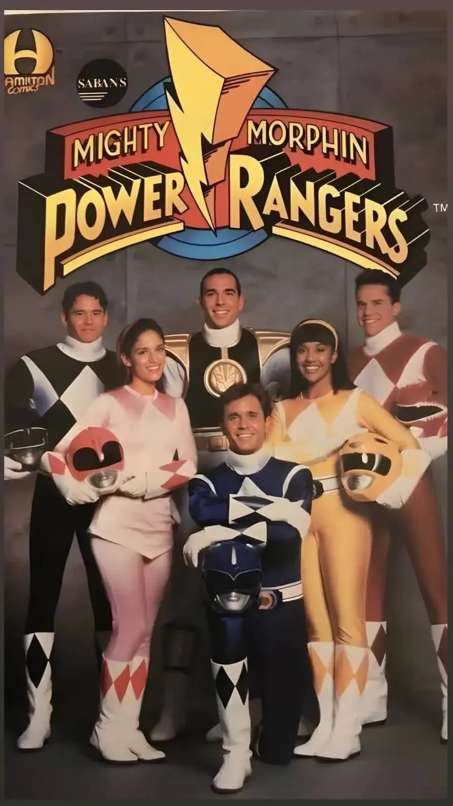ai character: The Power Rangers  background