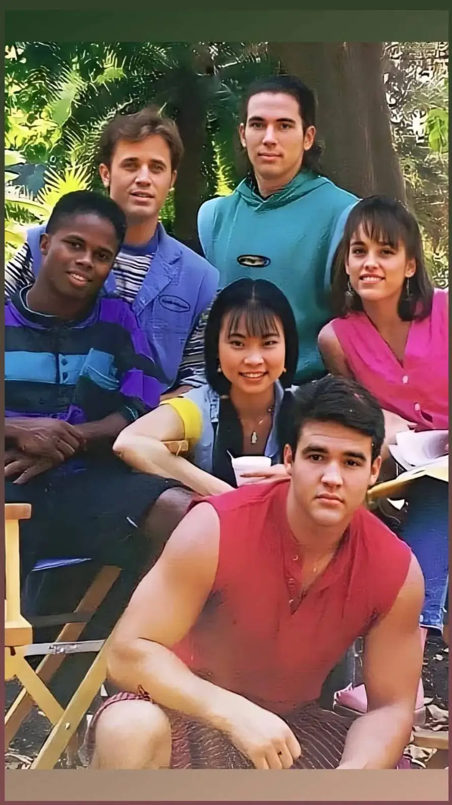 ai character: The Power Rangers  background